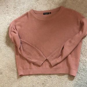 BOOHOO pink sweater